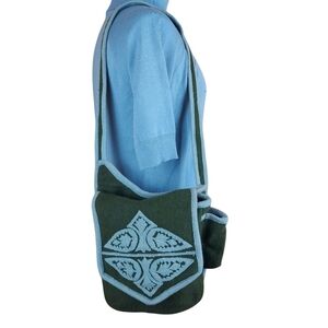 ANTIK BATIK woolblend boho bag shoulder purse